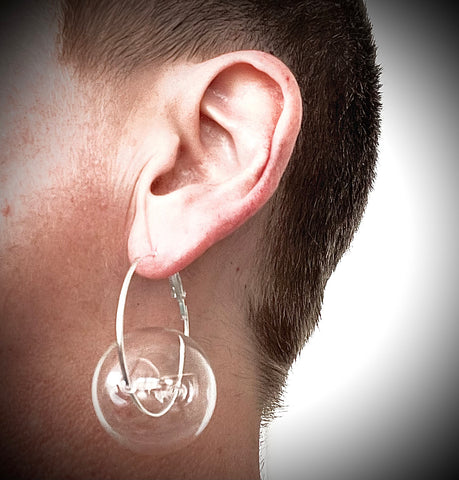 The SKANDi Translucence Hoop Earring