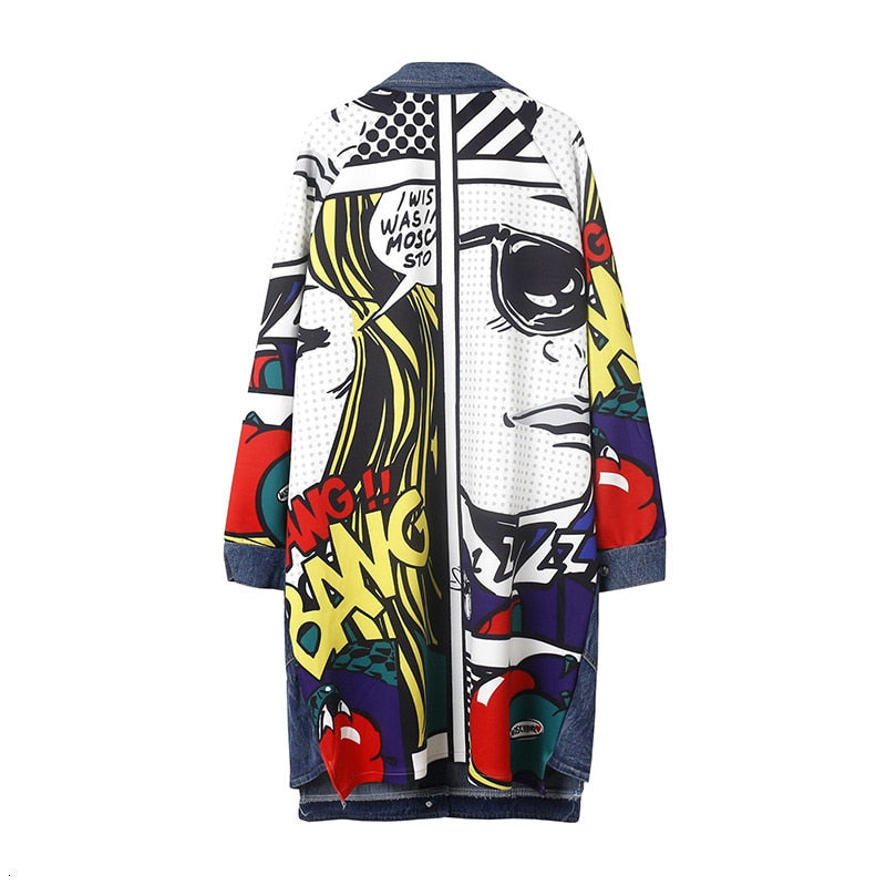 The SKANDi Pop Art Denim Jacket